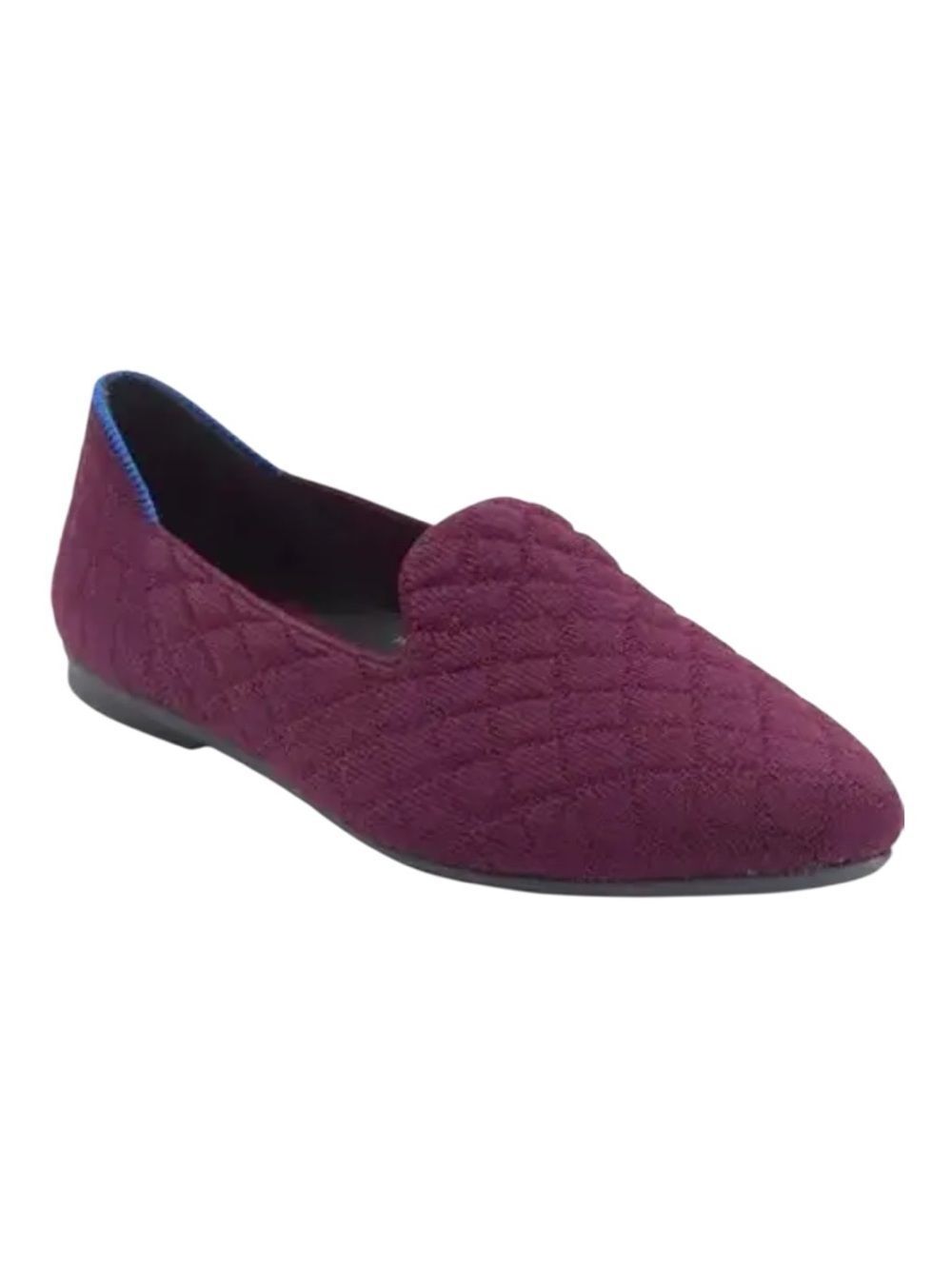 Rothy's Almond Loafer in Quilted Plum - size 7, NWOT Display pair
